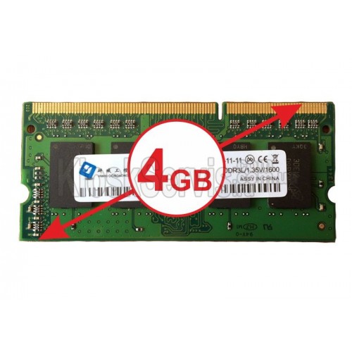 Оперативная память DDR3L 1.35V 1600 - 4 GB