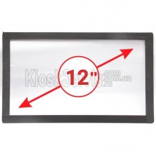 Сенсорная панель (сенсорное стекло)  LED «i-Touch» 4мм 12” 16:9 широкоформатное 