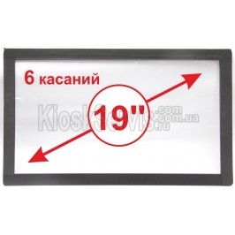Touch panel Led i-Touch multitouch, wide-angle 19 ”/ 6 touches
