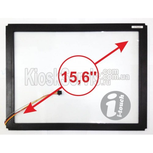 Сенсорна панель LED i-Touch 3 мм 15,6 "16:10 в рамці