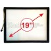 Сенсорна панель (сенсорне скло) LED I-Touch інфрачервона 19 дюймів, 3 мм, 4: 3 в рамці